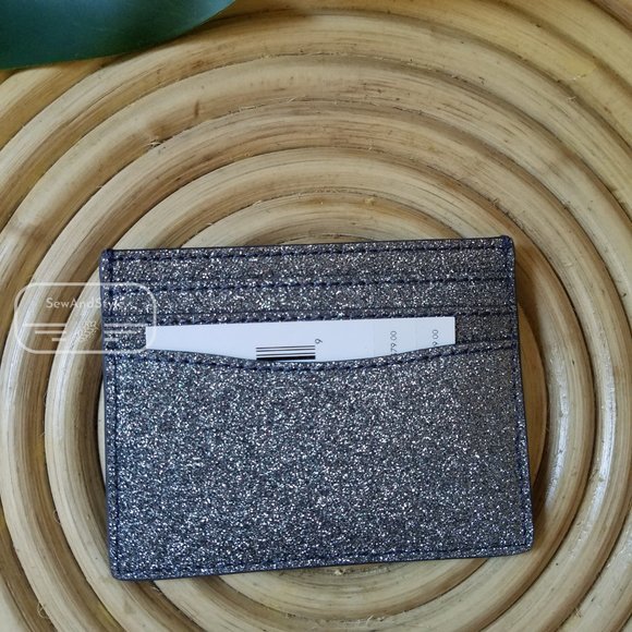 Kate Spade Boxed Small Slim Card Holder Dusk Navy - Picture 9 of 15